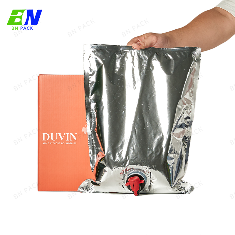 Bag in box Borsa per liquidi in alluminio Borsa per bavaglino Borsa per vino Bag in box 1L,5L,10L