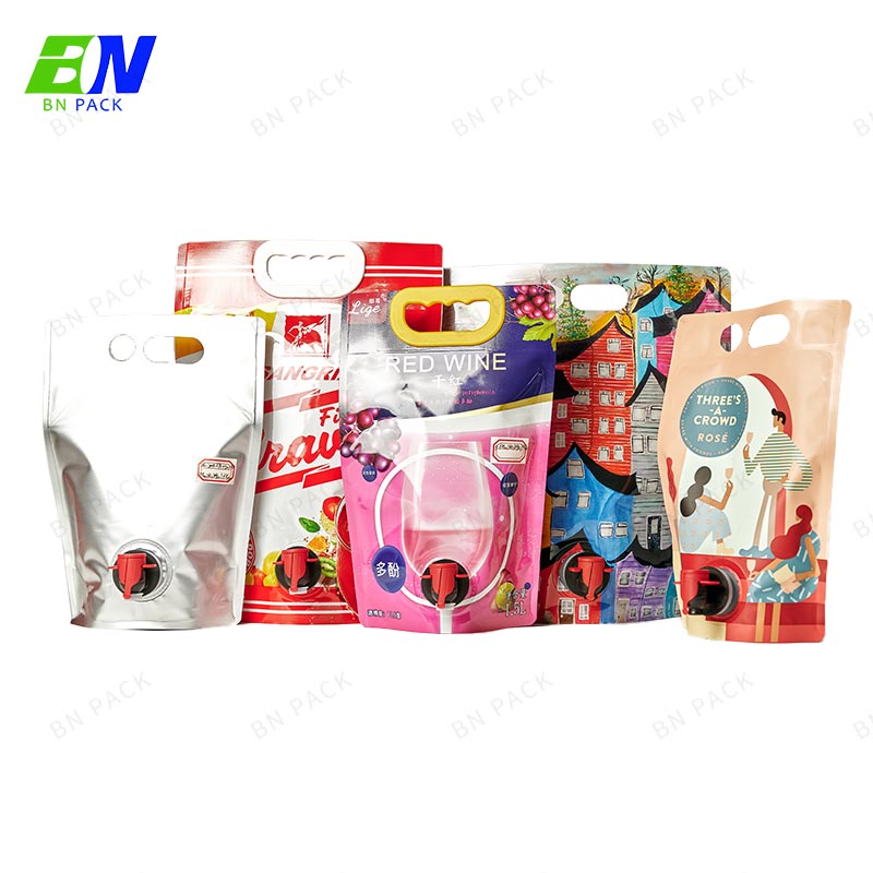 Bag in box Borsa per liquidi in alluminio Borsa per bavaglino Borsa per vino Bag in box 1L,5L,10L