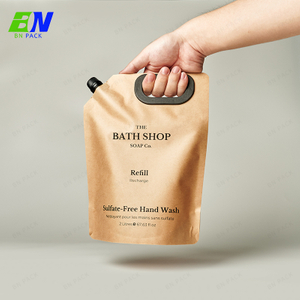 Foglio di alluminio per uso alimentare Stand Up Beccuccio Sacchetto per acqua potabile in plastica con stampa personalizzata