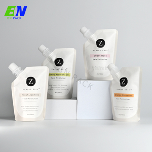 Sacchetti di ricarica per shampoo riciclabili Custodia Materiale FDA per la sicurezza alimentare