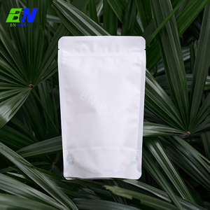 Borse riciclabili in Mylar Logo personalizzato Custodia stand up richiudibile Custodia per imballaggio riciclabile
