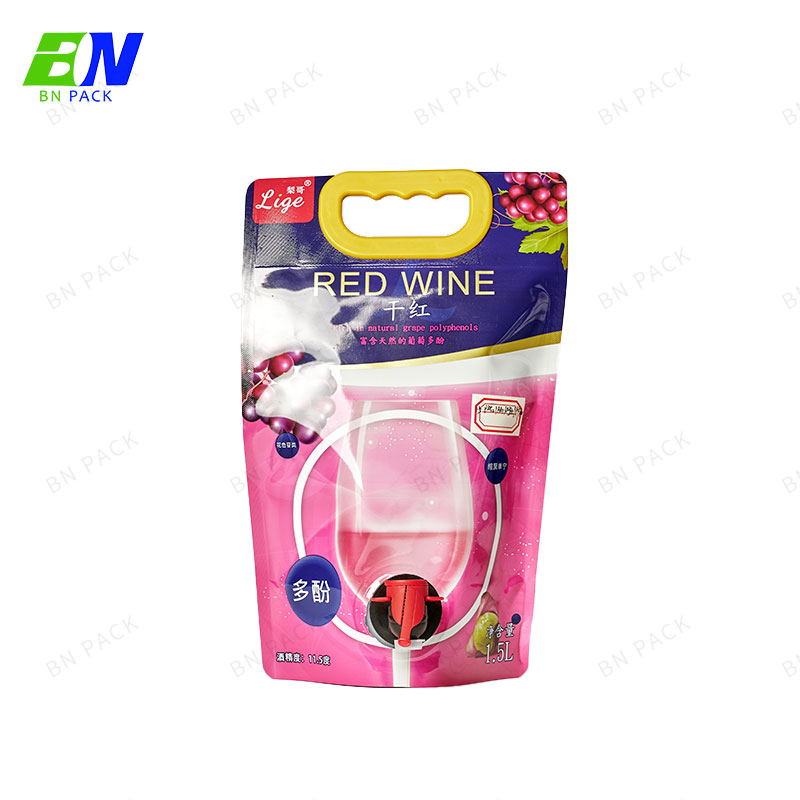 Bag in Box per la conservazione del vino ecologico che confeziona borse BIB personalizzate