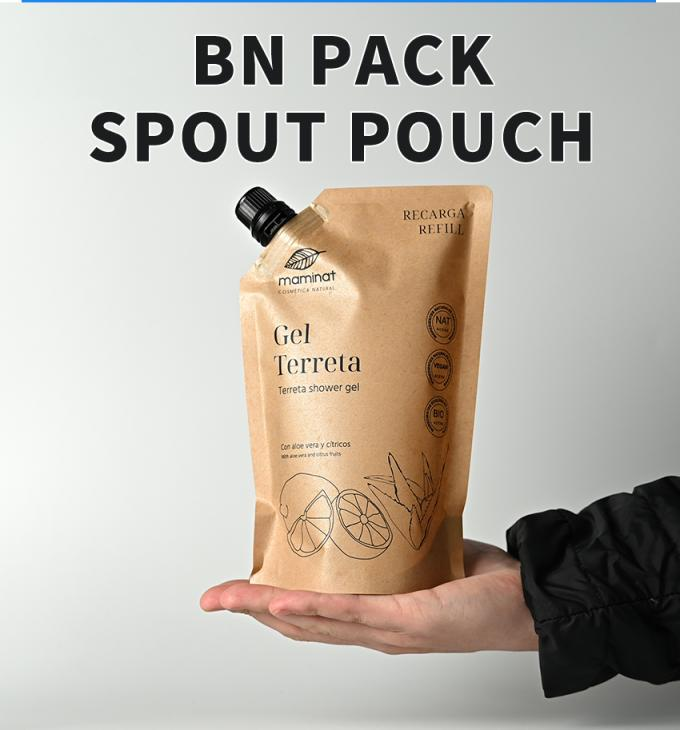 Buste con beccuccio ecologiche: soluzioni di imballaggio sostenibili