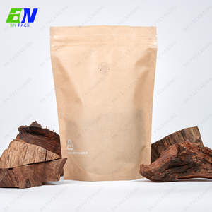 Borsa da caffè a fondo piatto riciclabile al 100% in materiale PE con stampa personalizzata con valvola