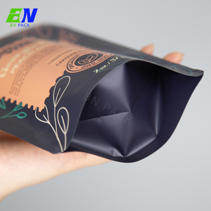 Personalizzato 250g 500g Stand Up Tea Coffee Food Standing Pouch con finestra